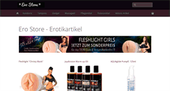 Desktop Screenshot of ero-store.com