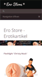 Mobile Screenshot of ero-store.com